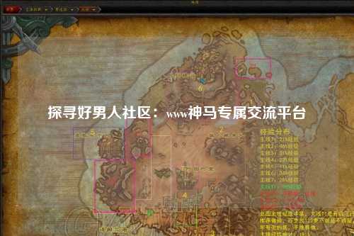 探寻好男人社区：www神马专属交流平台